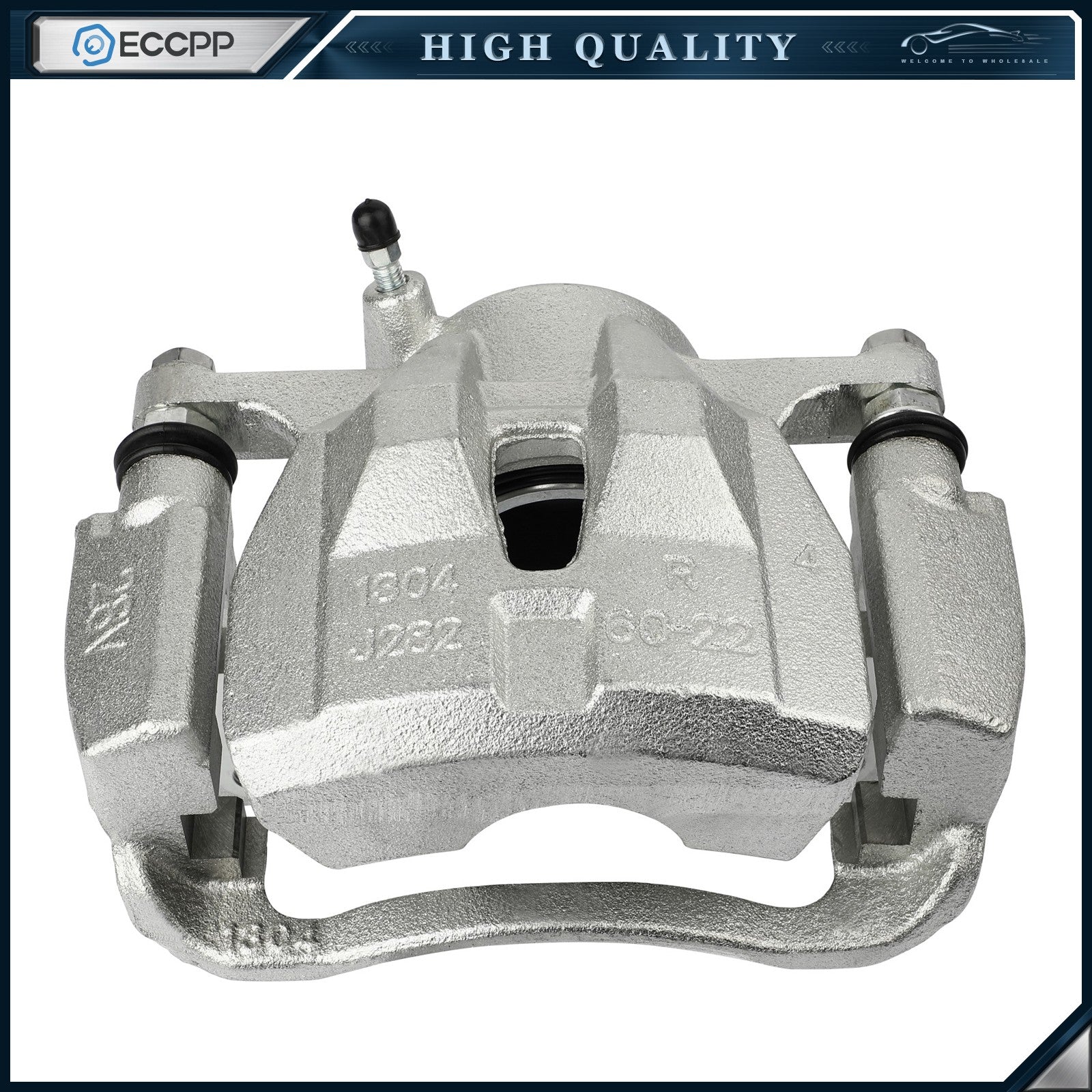 Front Right Brake Caliper 1Pc For 2009-2010 Pontiac Vibe 2008-2014 Scion xD 6B93BC-57