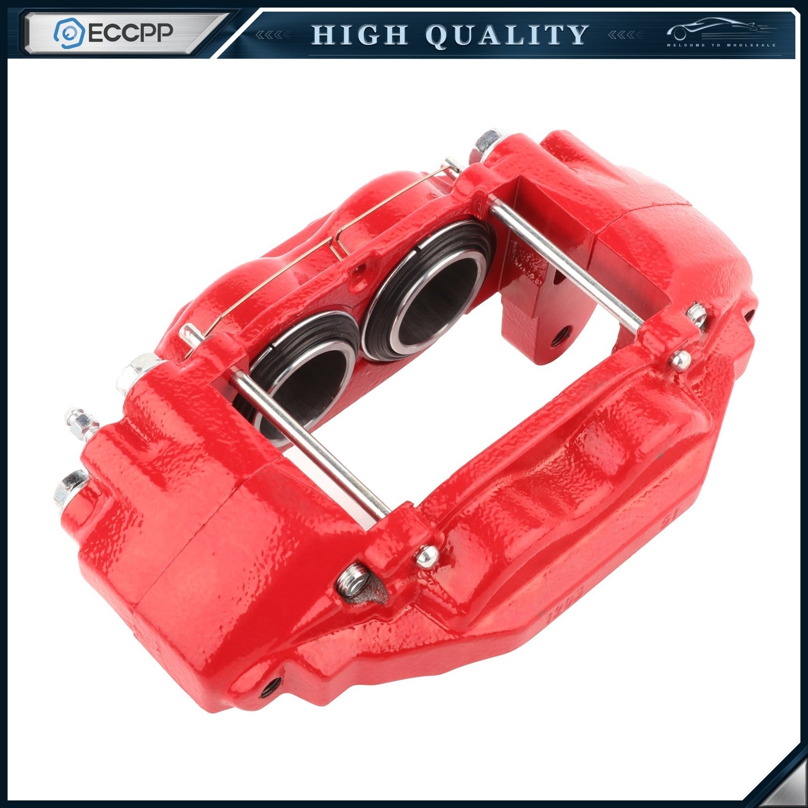 Front Left Brake Caliper 1Pc For 2008-13 Toyota Sequoia 2007-13 Toyota Tundra 6B93BC-57