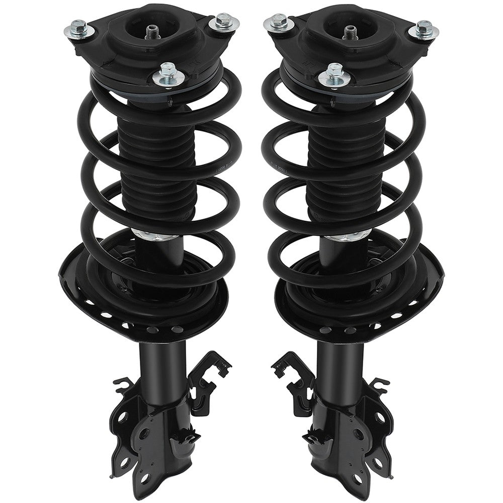 Front Struts Tie Rod Ends Sway Bars Kit For Nissan Sentra 2014-2019 Coil Spring 6B93BC-57