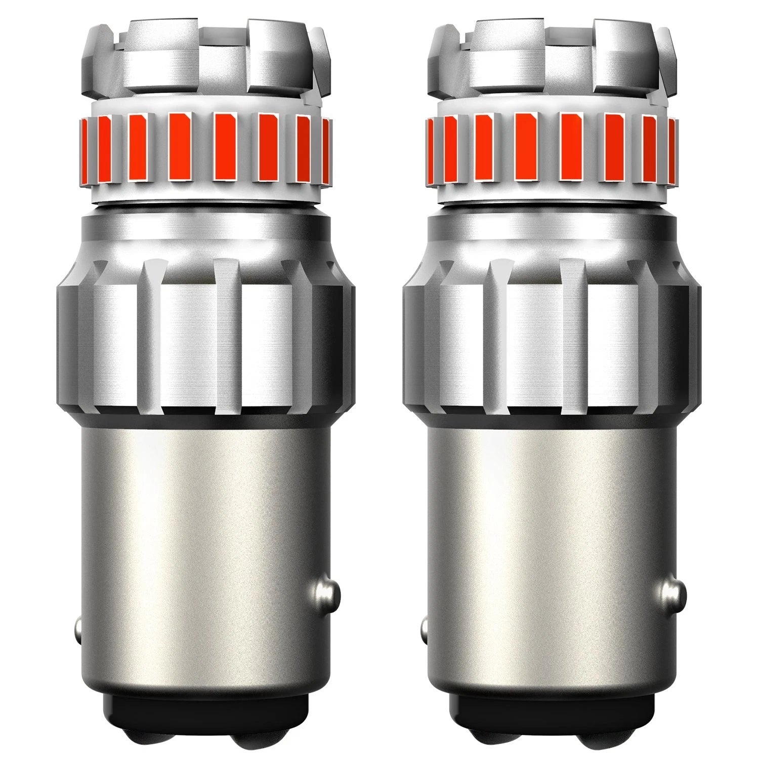 2X 1157 2057 2357 7528 BAY15D LED Bulbs Red Tail Stop Brake Turn Signal Light EA 6B93BC-57