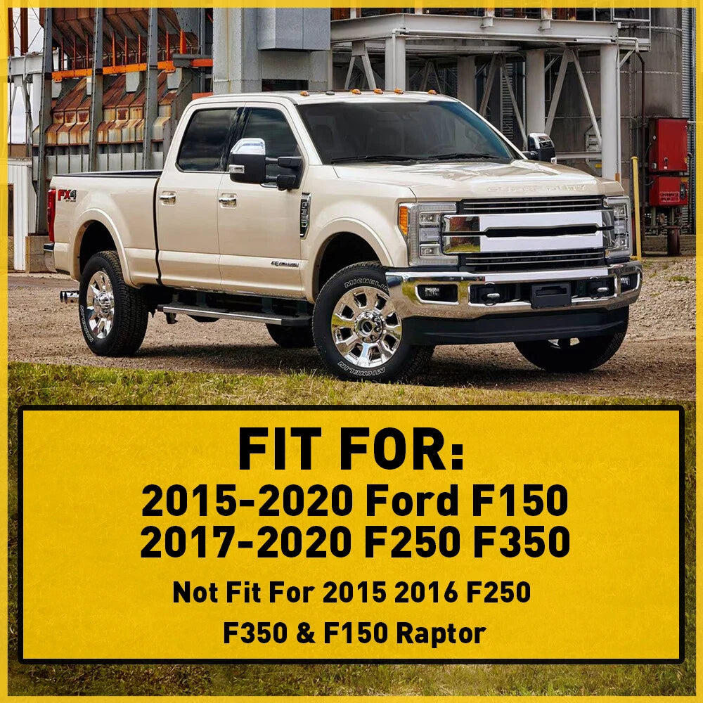 Steering Wheel Cover Trim Interior Accessories For Ford F150 F250 F350 17-20 EOA 6B93BC-57