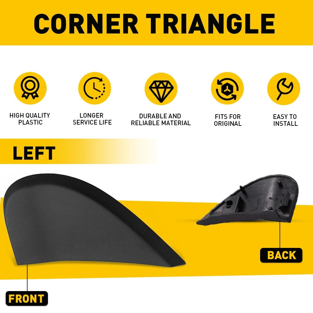 FOR 2009-2020 DODGE JOURNEY LEFT DRIVER SIDE FLAG MIRROR MOULDING TRIM ABS EOA 6B93BC-57