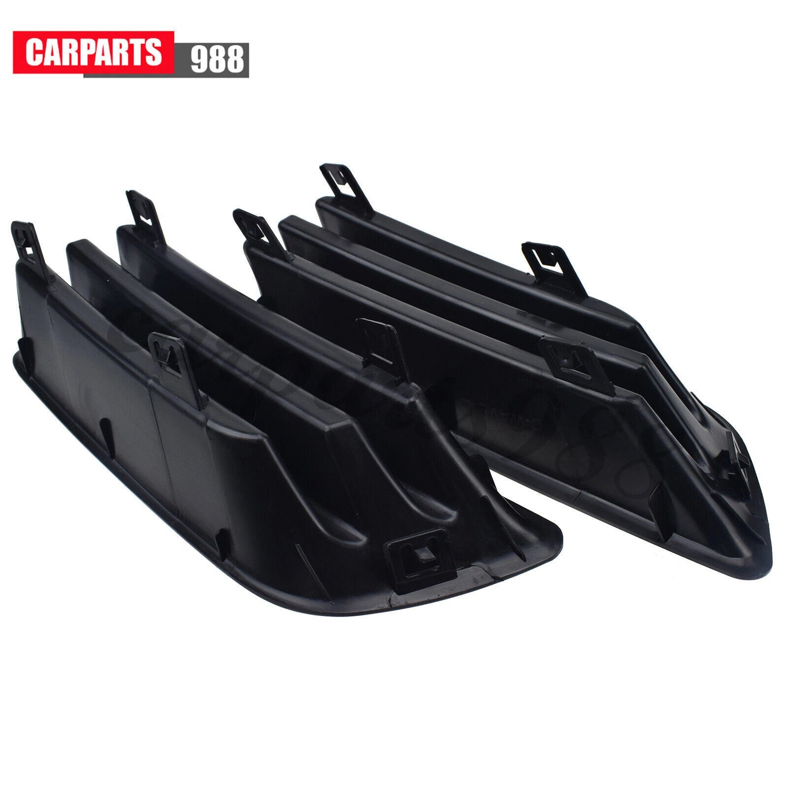 Left Right Front Bumper Fog Light Grille Grill Cover For 2006-07 Honda Accord 6B93BC-57