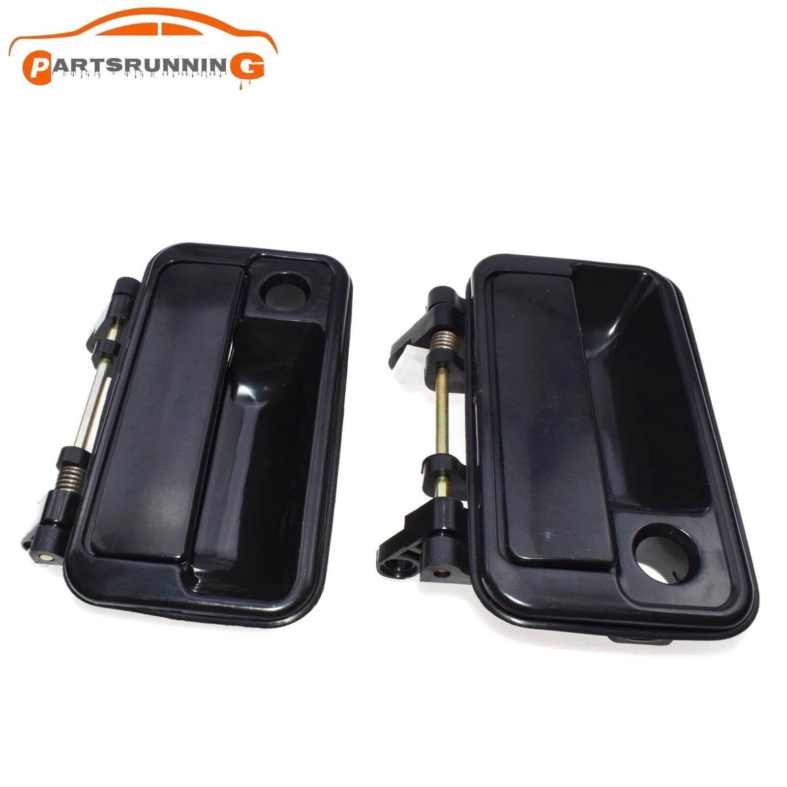 2pcs Exterior Door Handle Front Left & Right For 1989-1994 GEO METRO 8282060B025 6B93BC-57