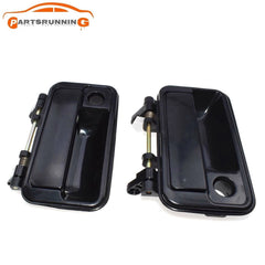 2pcs Exterior Door Handle Front Left & Right For 1989-1994 GEO METRO 8282060B025 6B93BC-57