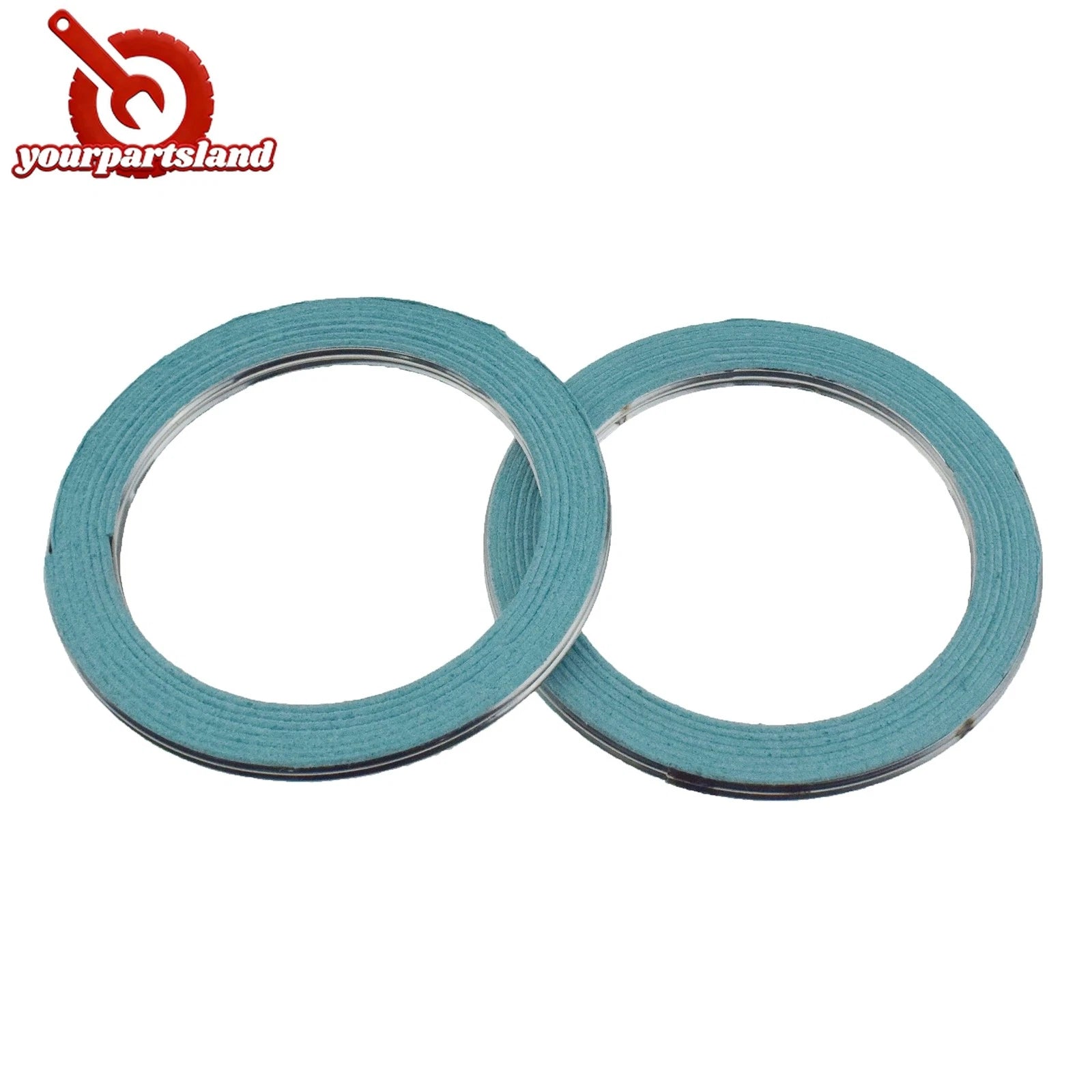90917-06076 For Toyota Tacoma LEXUS GS400 ES300 LX450 2PCS Exhaust Pipe Gasket 6B93BC-57