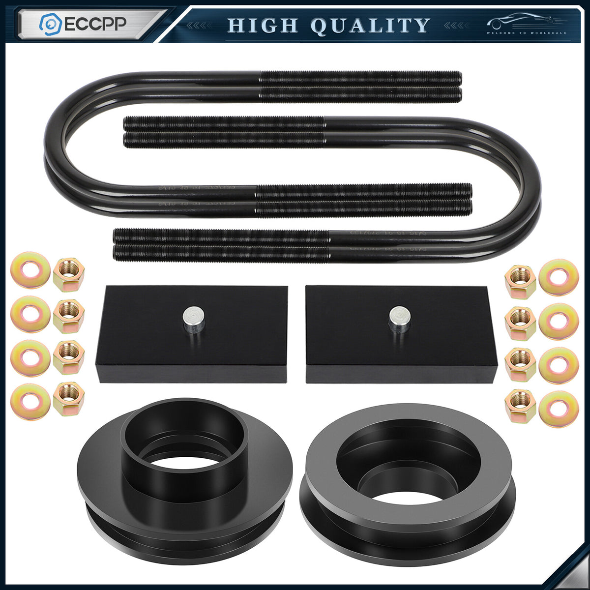 ECCPP 2.5" Front 1" Rear Leveling Lift Kit For 2003-2008 Dodge Ram 1500 RWD Only