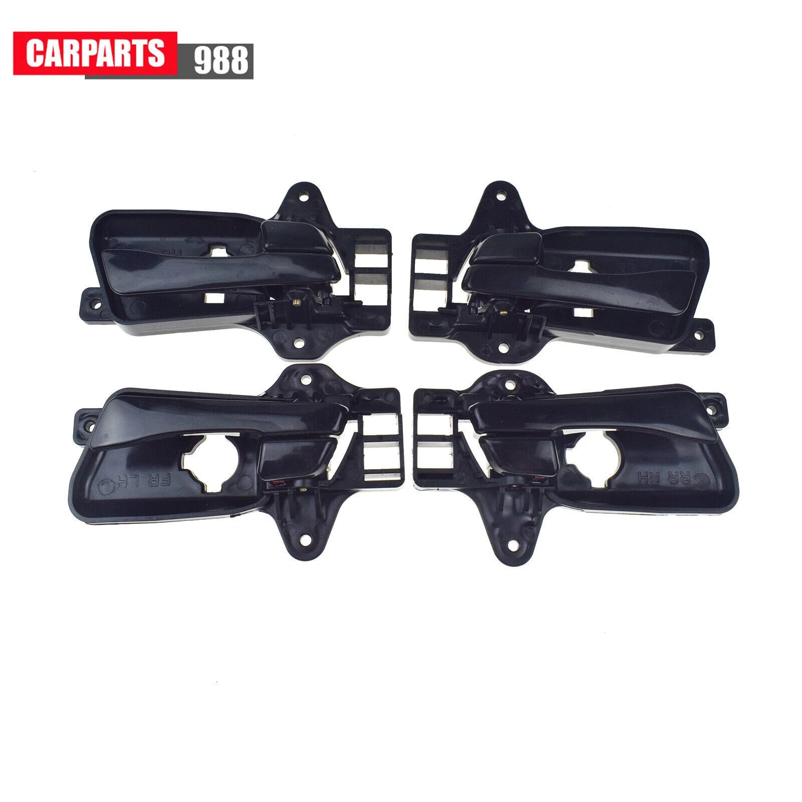 Interior Door Handles Black Front Rear For Hyundai Elantra I30 I30CW 2007-2012 6B93BC-57