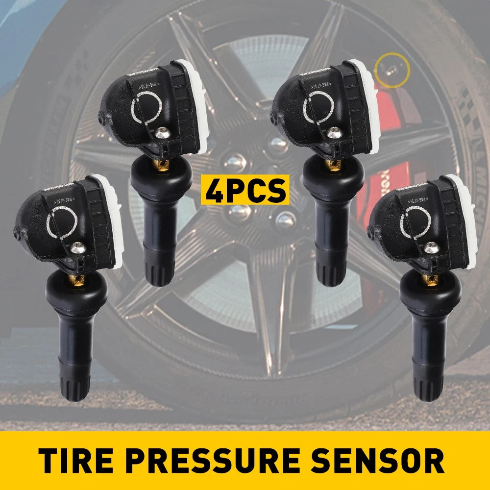 (4) OEM F2GT-1A189-AB TIRE PRESSURE SENSORS For 2015-2018 F-150, EDGE, MUSTANG 6B93BC-57