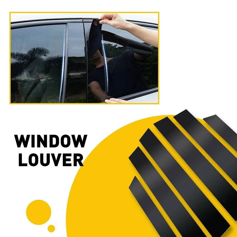 Black Posts Pillar For 2007-11 Honda CRV Door Trim Cover Kit Car Accessories HOT 6B93BC-57