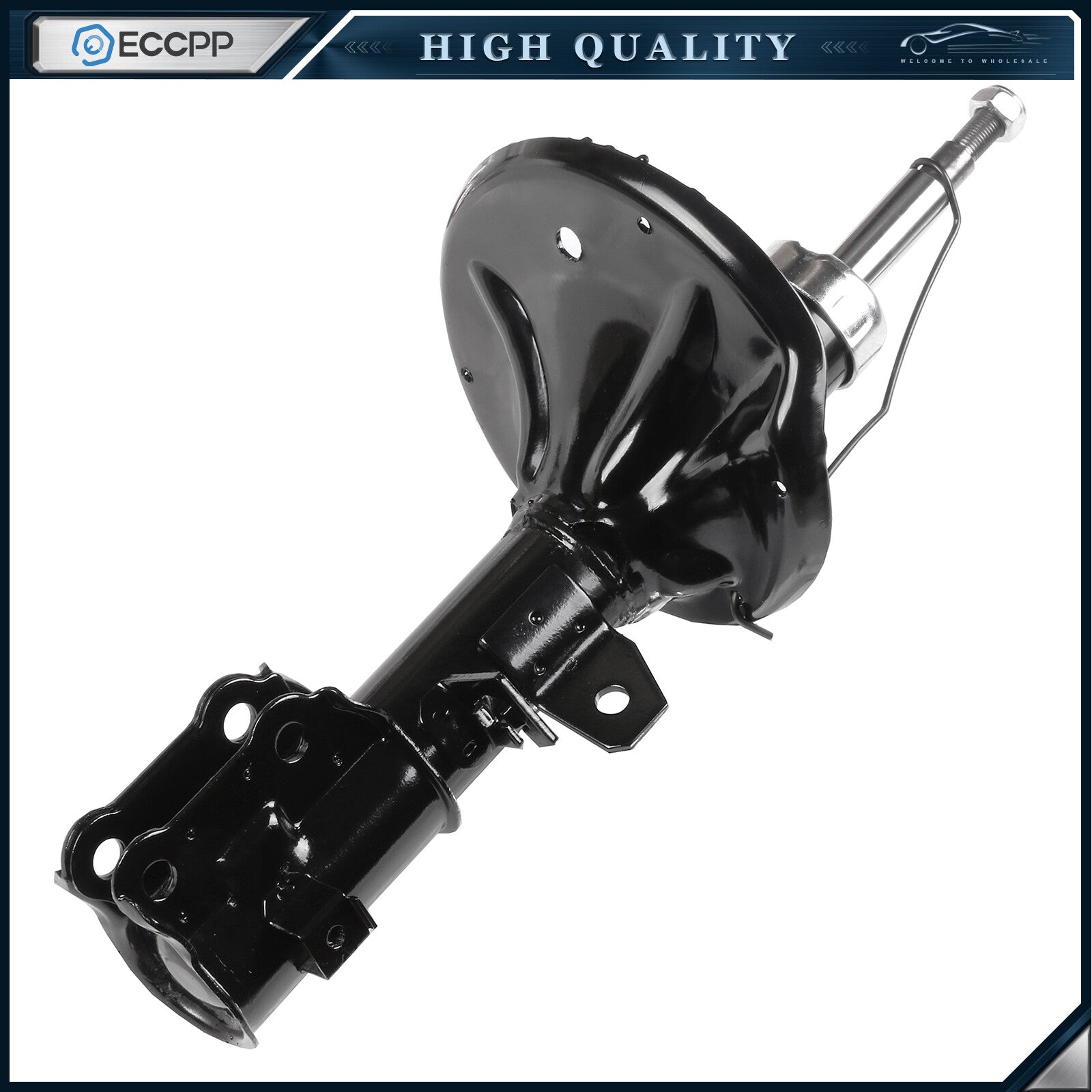 Front Pair Struts Shocks For 2004-2009 Kia Spectra 2.0L L4 FWD Left Right 6B93BC-57