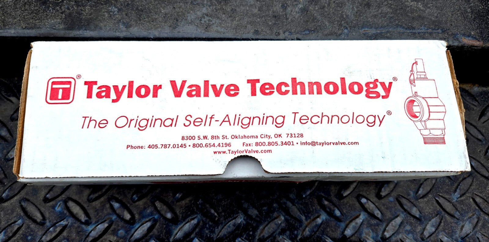 Taylor Valve Technology 825E8351352 Safety Relief Valve 1 T-8250-1 TAYLOR