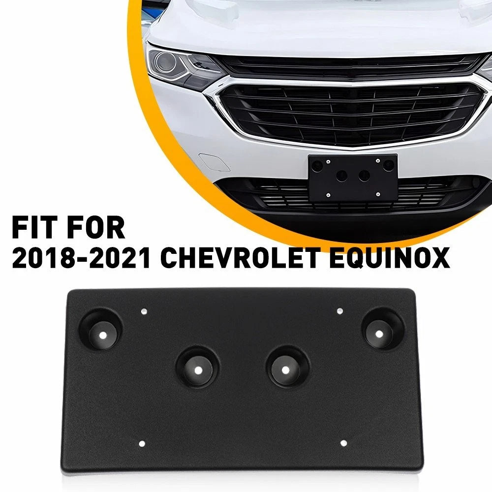 For 2018-2021 EQUINOX GM FRONT LICENSE PLATE HOLDER # 23320630 EOA 6B93BC-57
