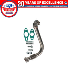 Turbocharger Oil Supply Line Fits GMC Sierra 2500 HD Sierra 3500 Silverado 2500 6B93BC-57