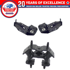 Engine Motor & Trans Mount Set 3PCS for 2000 - 2005 Chevrolet Impala 3.4L 6B93BC-57