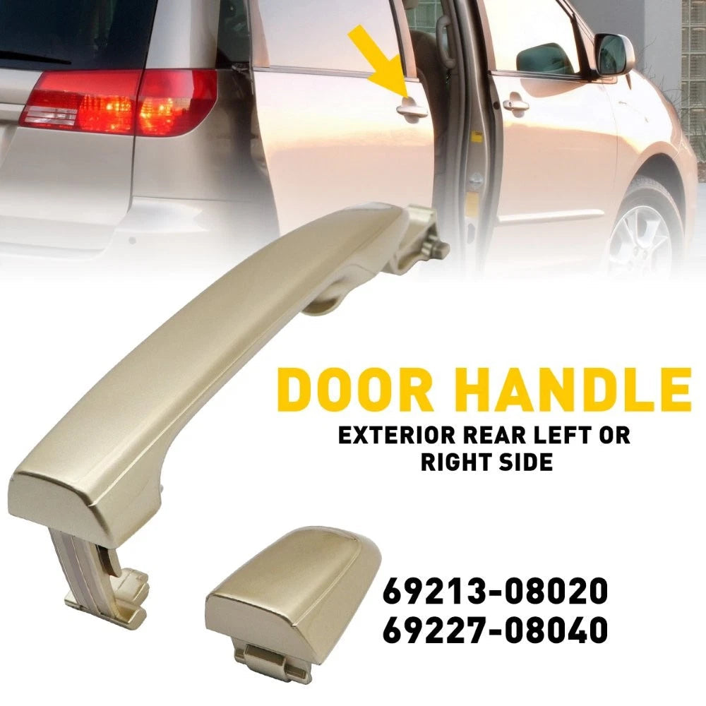 For 04-10 Toyota Sienna Outside Exterior Sliding Door Handle Left or Right Rear 6B93BC-57