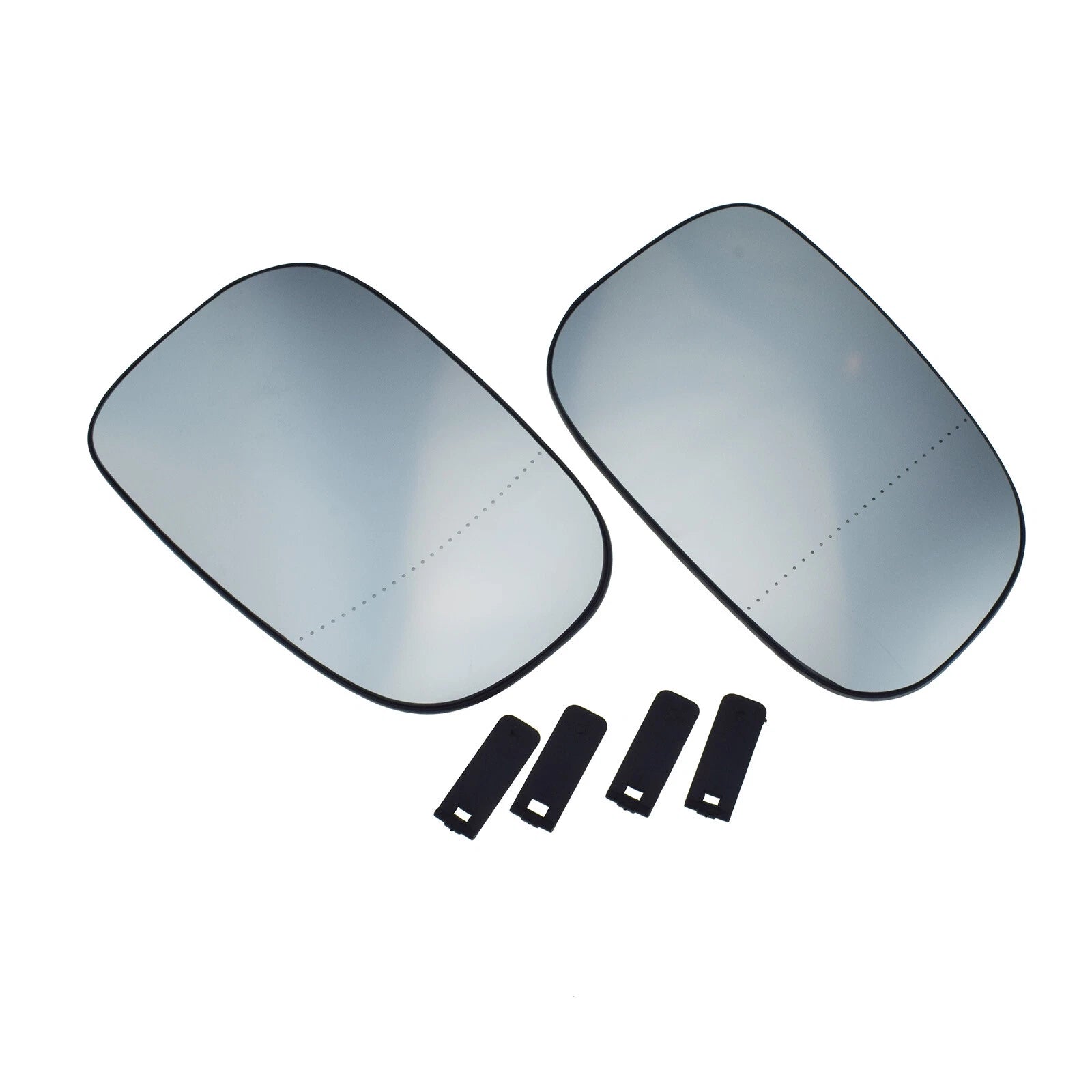 Left Right Side Mirror Glass with Backing for Volvo C30 C70 S40 S60 V50 2007-13 6B93BC-57