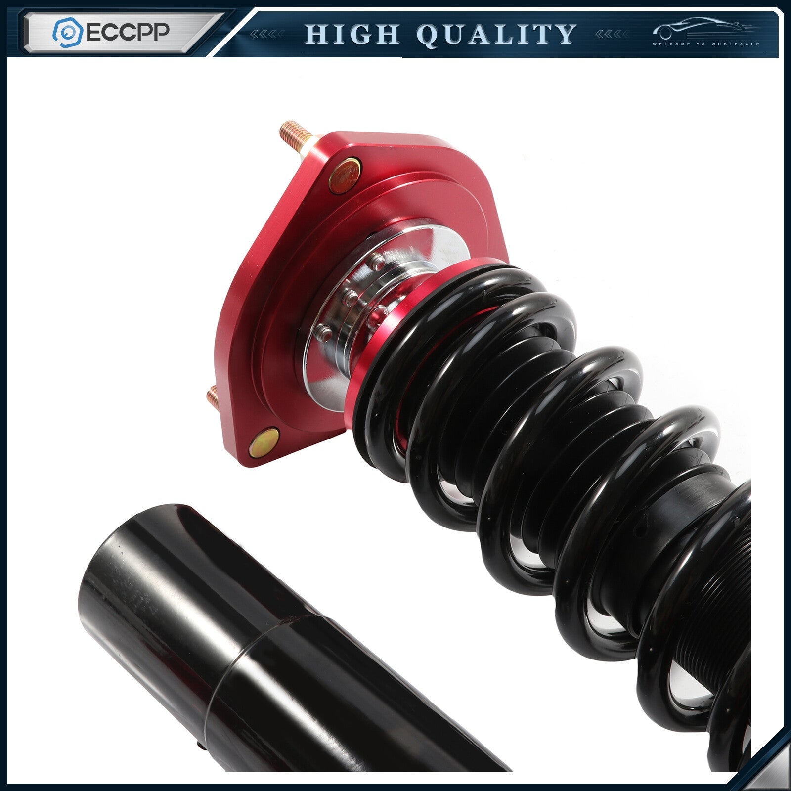 ECCPP Coilovers  For 2003-2007 Golf MK5 Struts Suspension Spring Kits Adj Height ECCPP