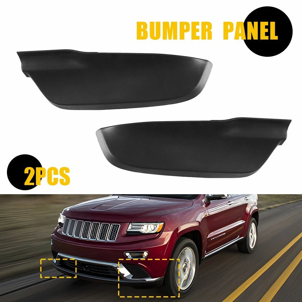 For Jeep Grand Cherokee 68143096AC 68143097AC Front Bumper Spacer Panel Pair EOA 6B93BC-57