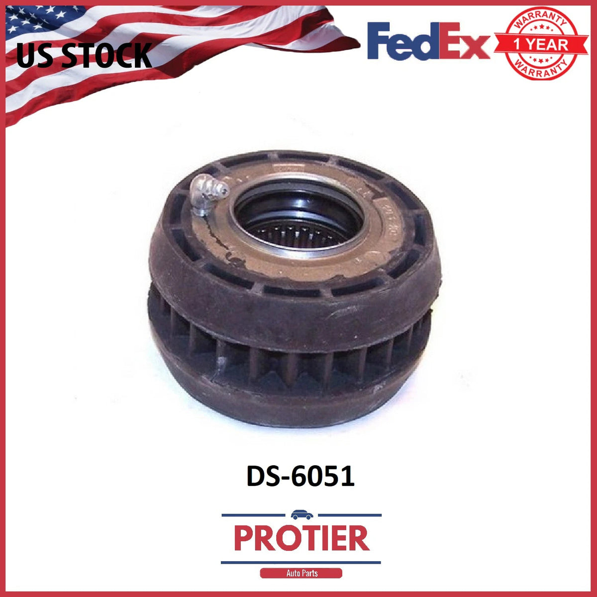 Protier Drive Shaft Center Support Bearing - Part # DS6051 6B93BC-57