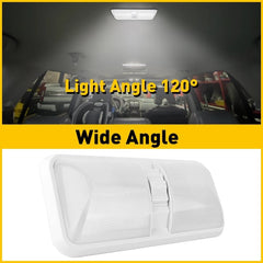 5PCS 12V Led RV Dome Light Ceiling Interior Lighting For Trailer Camper RV 48LED 6B93BC-57