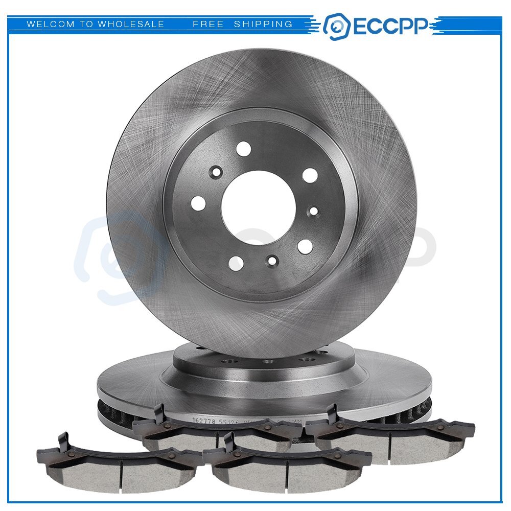 Front Brake Pads And Rotors For 2012-13 Chevrolet Impala 06-11 Chevrolet Impala