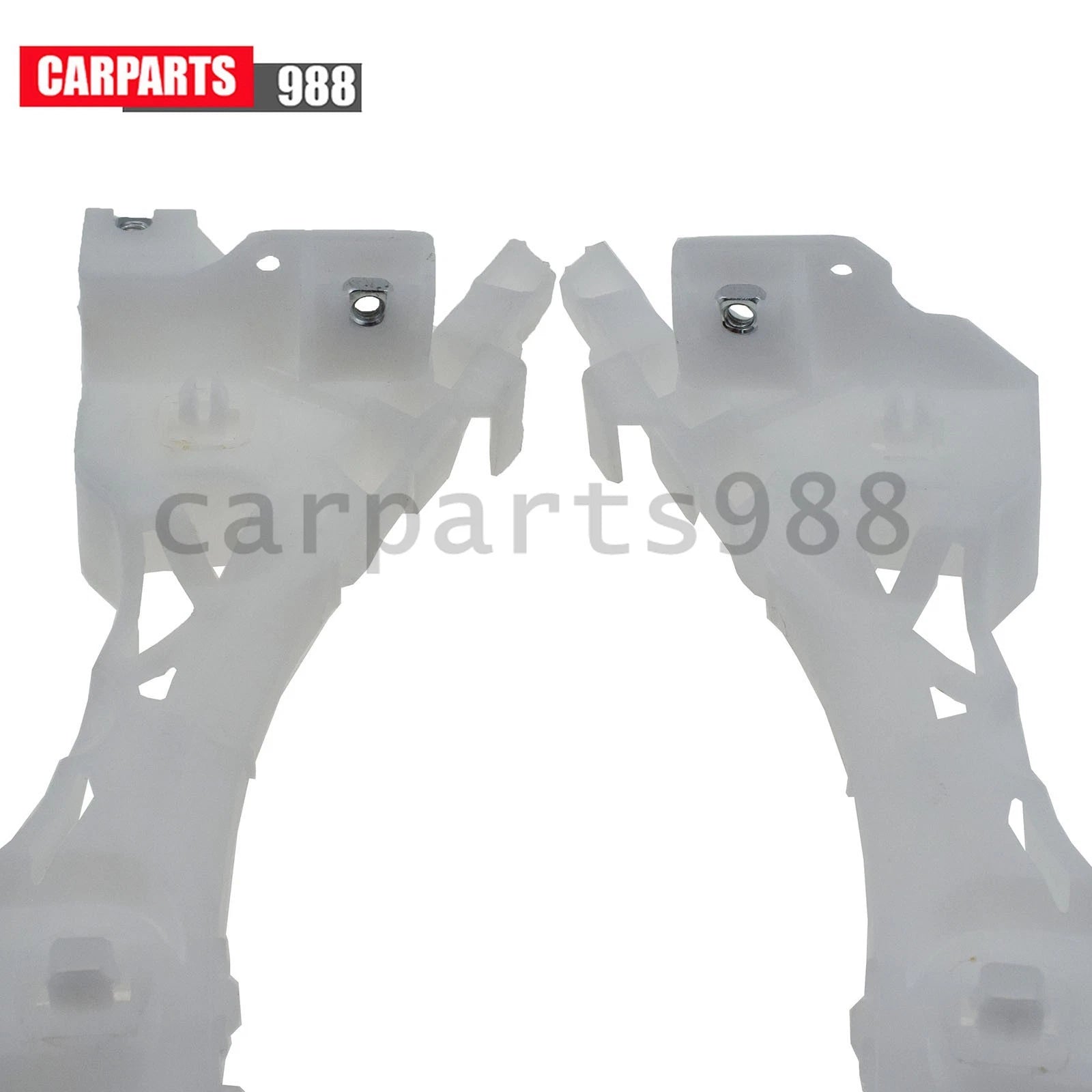 White Front Bumper Bracket Left /Right For 2003-08 Mazda 3 Hatchback BP4K-50-0U1 6B93BC-57