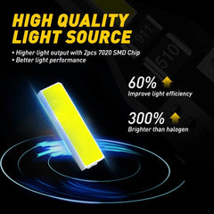 20X T10 LED Lights Bulbs Xenon White 192 168 194 2825 W5W Super Bright 6000K EOA 6B93BC-57