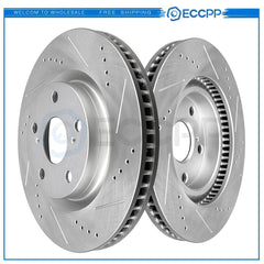 Front Brake Discs Rotors For Lexus ES350 ES300h Toyota Rav4 Avalon Camry Matrix 6B93BC-57