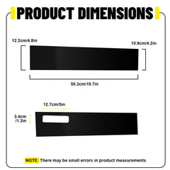 4x Gloss Black Car Door Trim B Pillar Posts Covers For Ford F150 F-150 2015-2021 6B93BC-57
