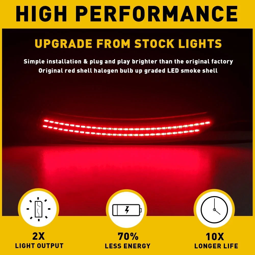Rear/Front LH+RH Amber Side Corner LED Marker Indicator For Lights Chrysler 200 6B93BC-57