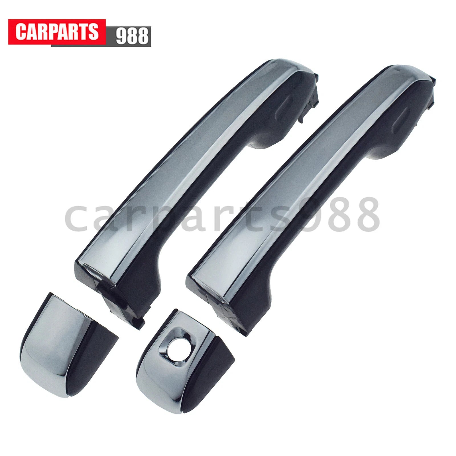2Pcs Front Left Right Chrome Outside Door Handle For Toyota 4Runner Lexus GX460 6B93BC-57