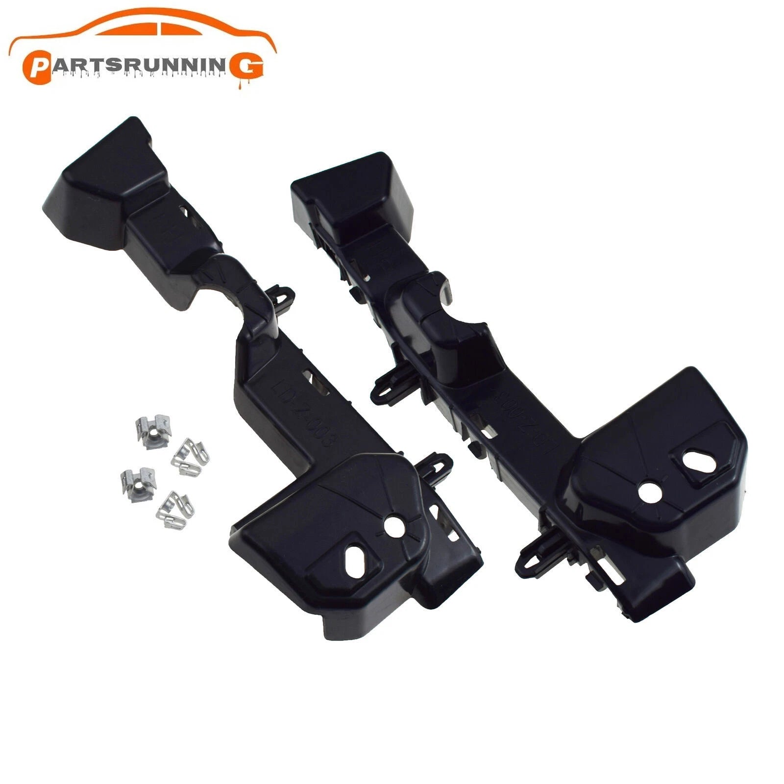 2X Front Left & Right Bumper Bracket For 2018-2021 GMC Terrain 84709614,84709616 6B93BC-57