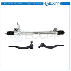 Power Steering Rack And Pinion + Outer Tie Rods For Chevy Trailblazer Gmc Envoy 6B93BC-57