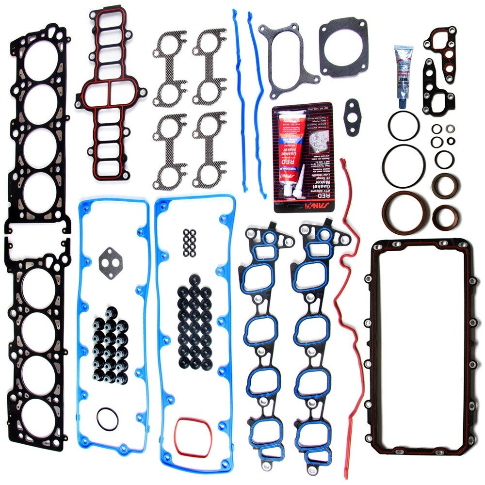 ECCPP Full Gasket Set For 02-04 E-250 Ford F-150 Expedition E-150 4.6L VIN W ECCPP