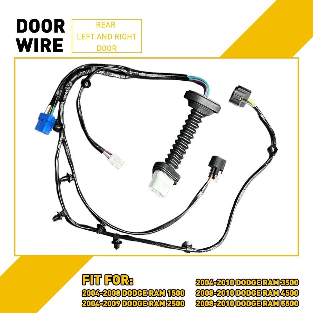 Rear Door Wiring Harness For Dodge Ram 56051694AA, 56051931AA, 56051931AB 6B93BC-57