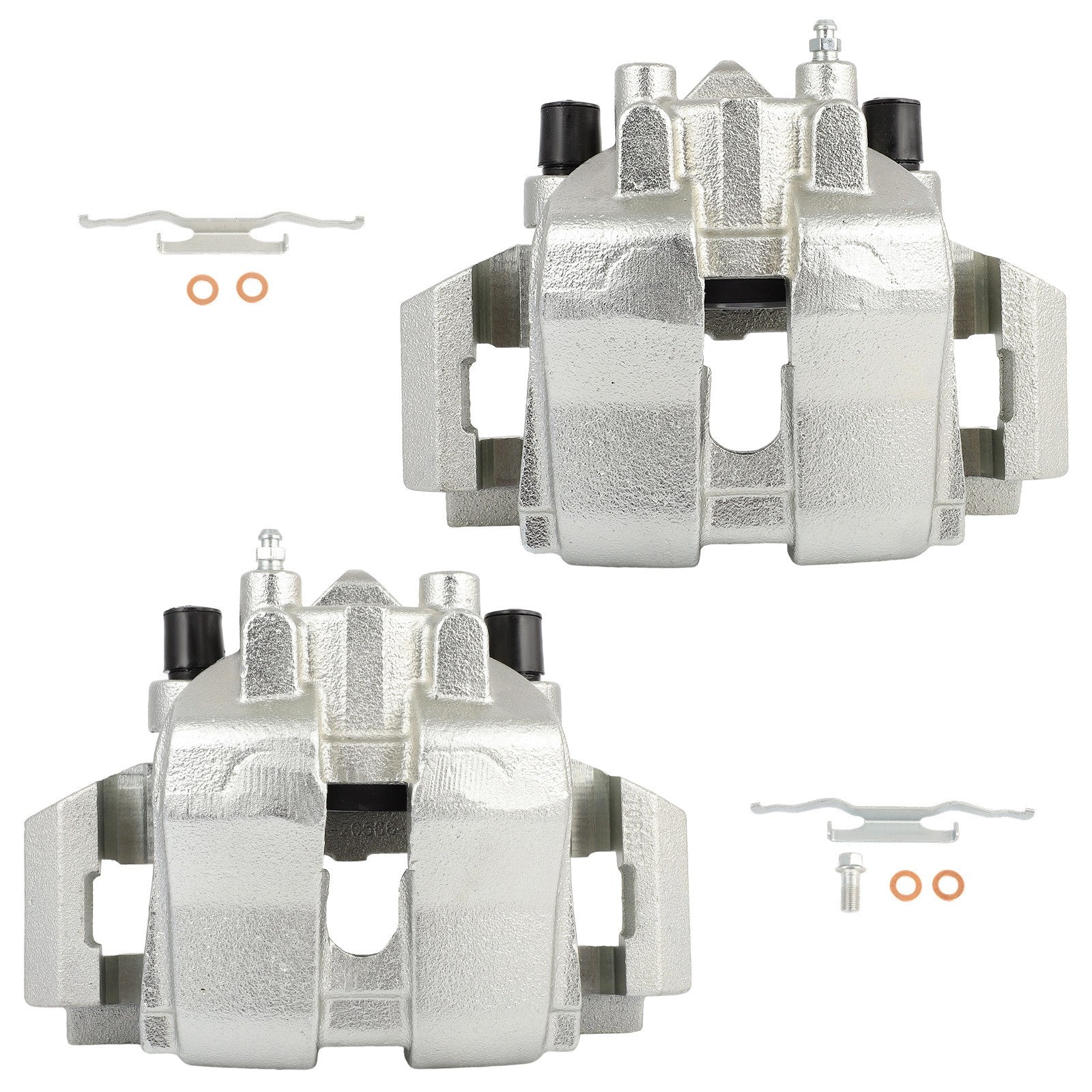 Front Brake Calipers 2Pcs For 2009-2010 Ford Escape 2009-2010 Mazda Tribute 6B93BC-57