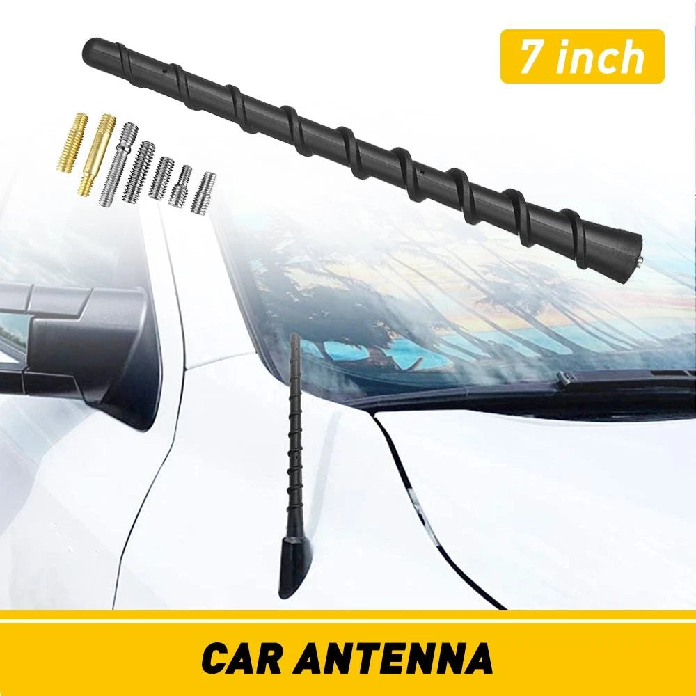7" Short Antenna Mast for Radio JEEP WRANGLER JK/JL 2007-2023 GLADIATOR 2020-23 6B93BC-57
