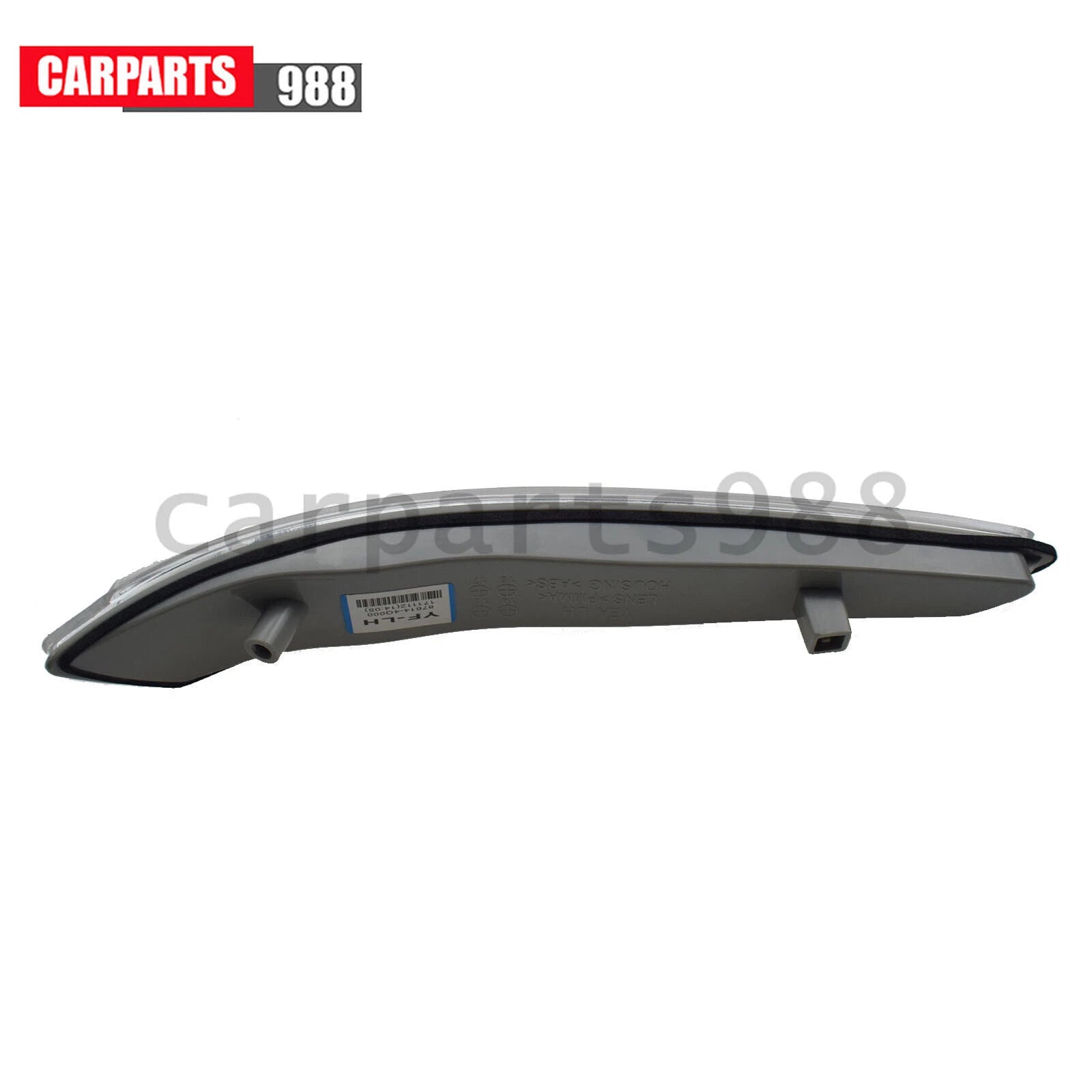 Left Side Mirror LED Turn Signal Light For 10-14 Hyundai Sonata MK8 87614-4Q000 6B93BC-57