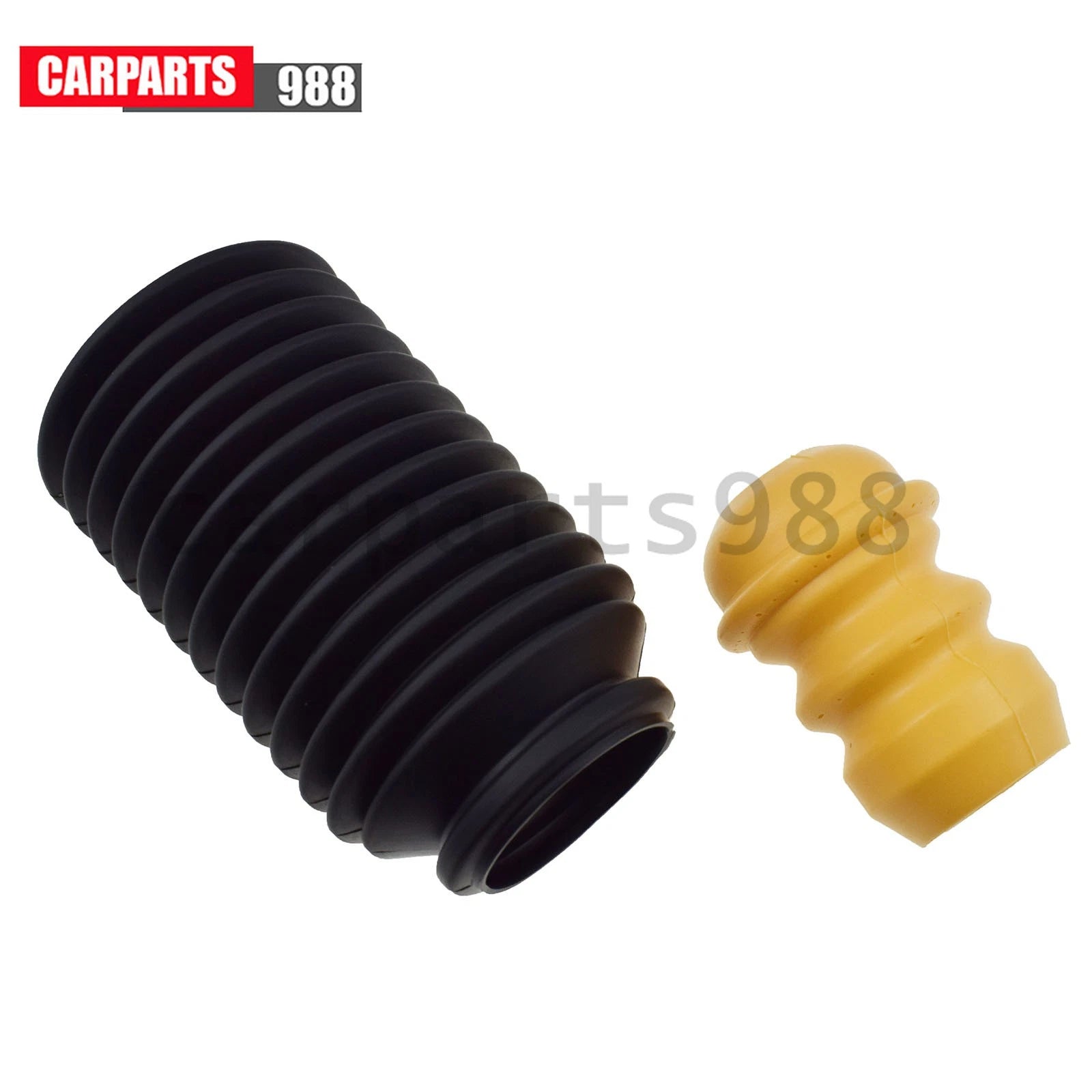 2Pcs Strut Shock Mount Bump Stop + Dust Bellow For Porsche 997 911Cayman Boxster 6B93BC-57