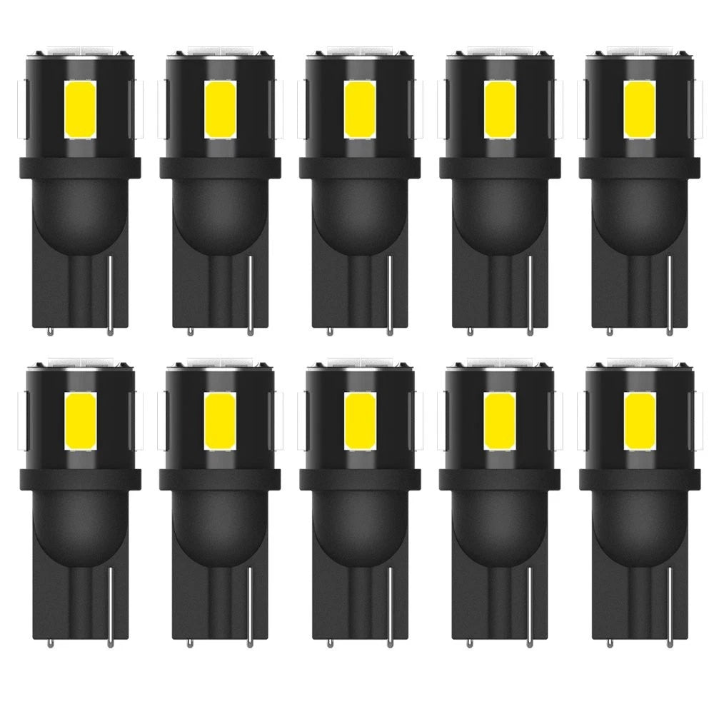AUXITO 20pcs 6000K T10 194 168 Car Interior Kit Side Marker LED Light Bulb White AUXITO