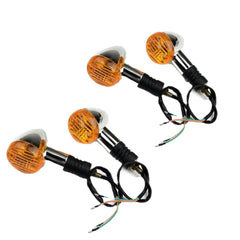 4pcs Motorcycle Turn Signal Indicator Light Blinker for kawasaki Suzuki Honda
