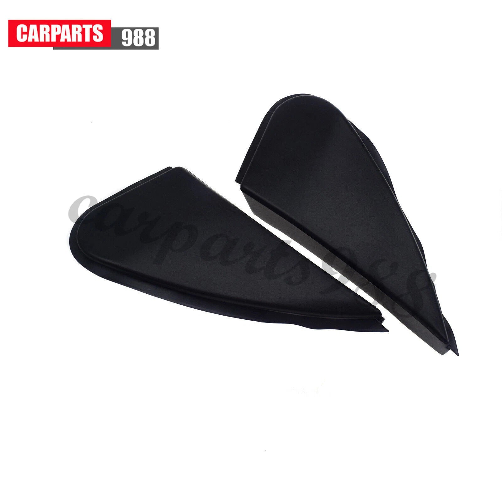 For 2014-2016 Toyota Corolla Pair Rear View Mirror Trim Triangles Corner Molding 6B93BC-57