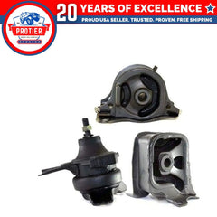 Motor & Trans Mount Set for 2000-2002 Honda Accord 2.3L for Auto Trans 3PCS 6B93BC-57