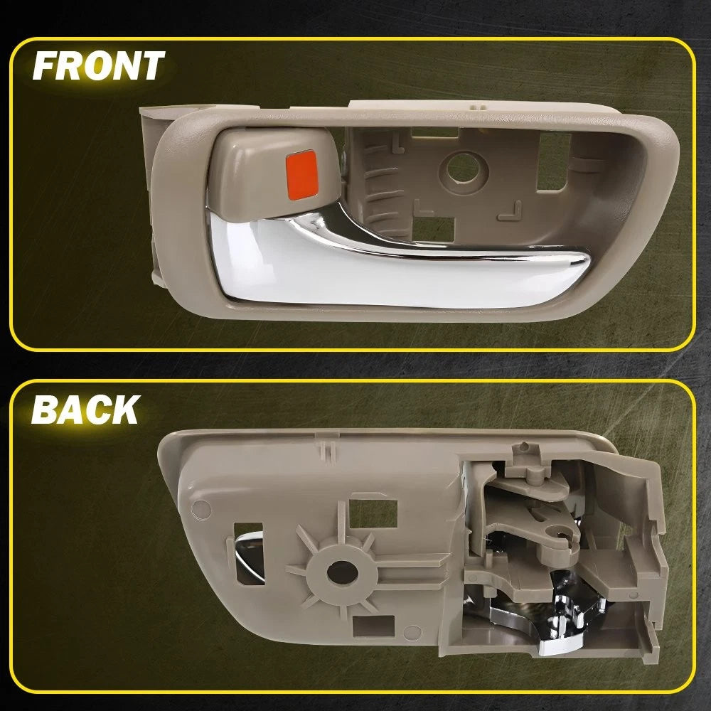For Toyota Camry 2002-06 Chrome Beige Inner Inside Door Handle Front Rear Left A 6B93BC-57
