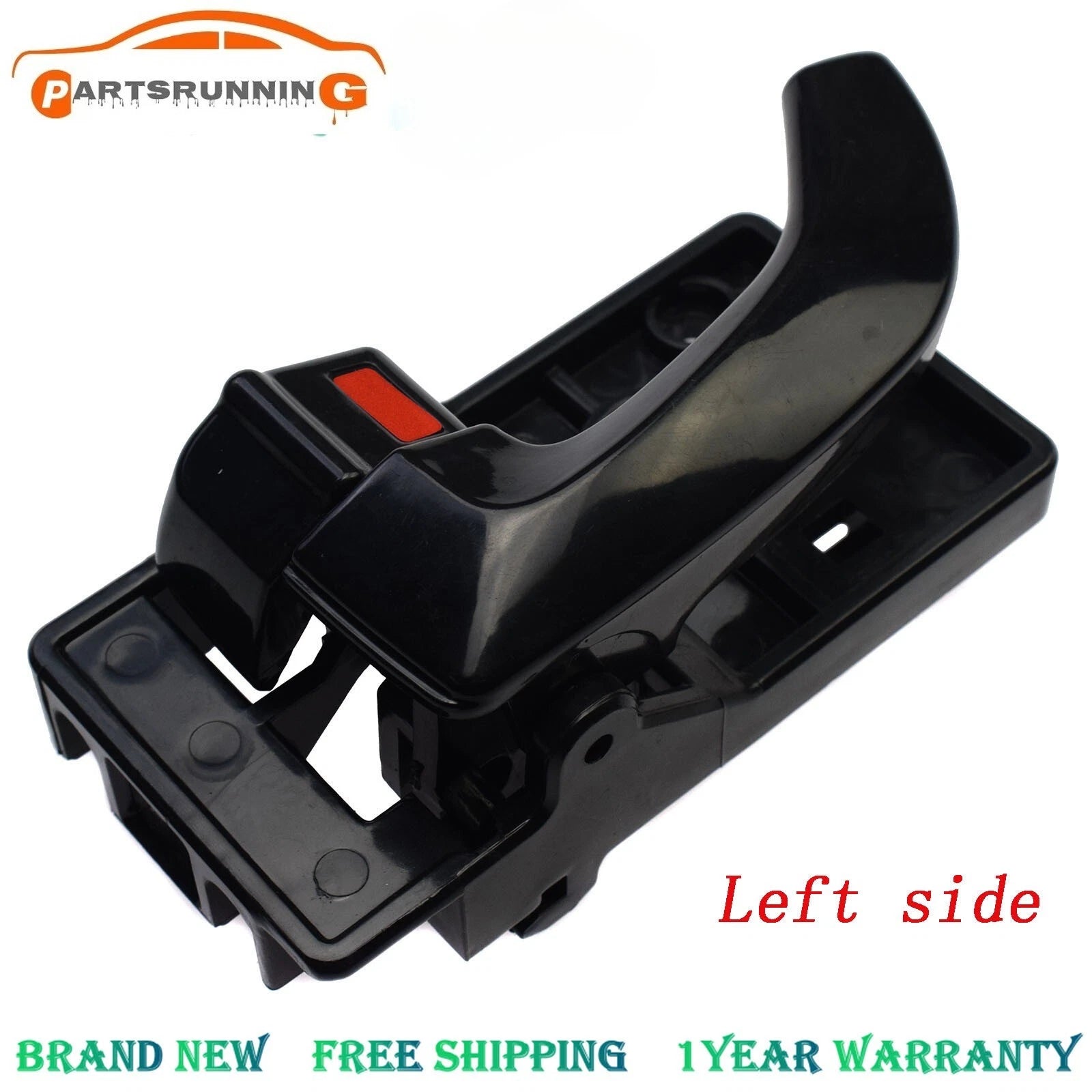 Inside inner Door Handle Left driver side for Hyundai 2005-2009 Tucson Black 6B93BC-57