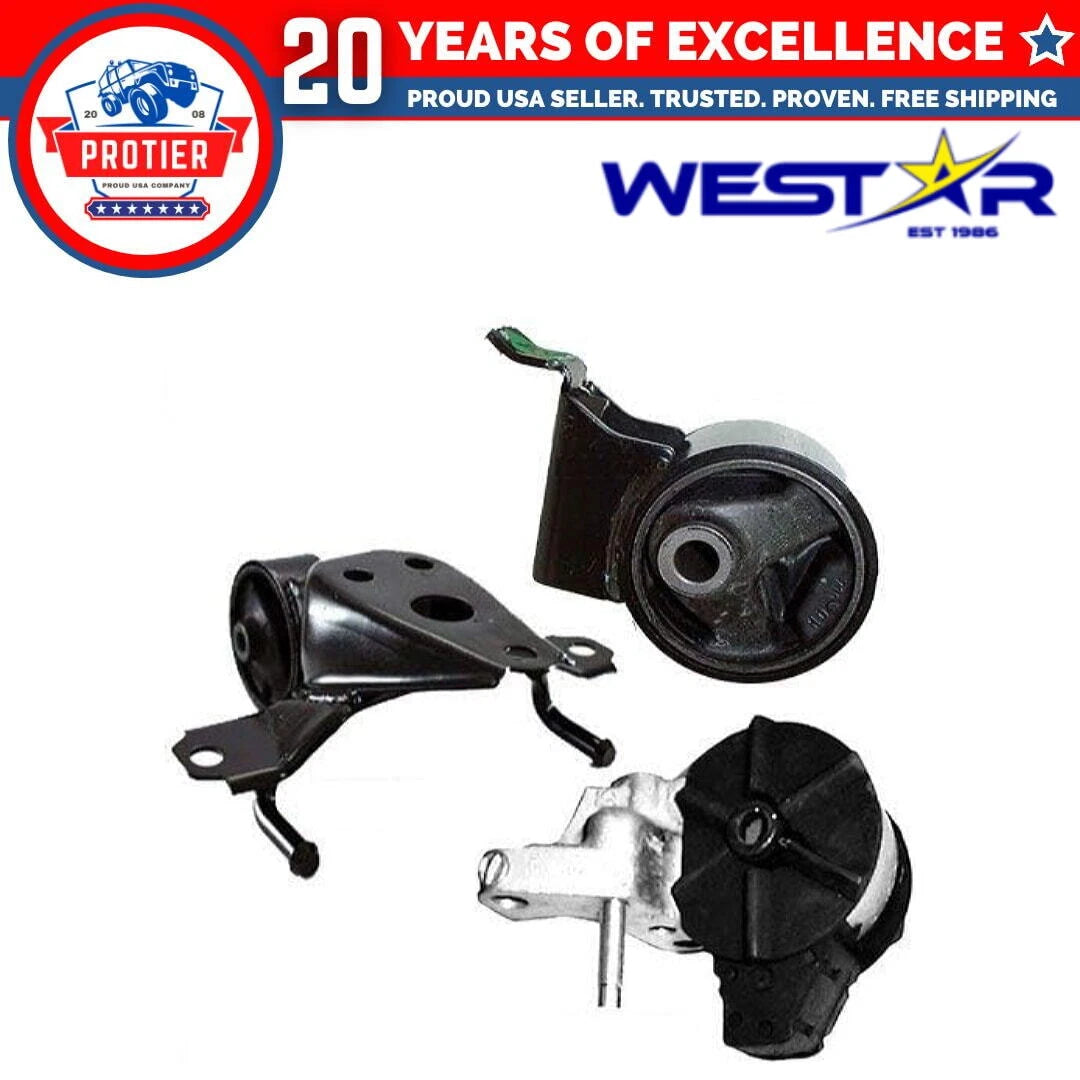 Fits 1995-1997 Toyota Tercel 1.5L Engine Motor & Trans Mount Set for AUTO 4 SPD 6B93BC-57
