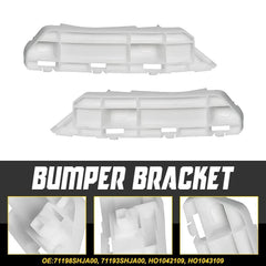 2x For 2005-2010 Honda Odyssey Front Bumper Retainer Bracket Support Holder EOA 6B93BC-57
