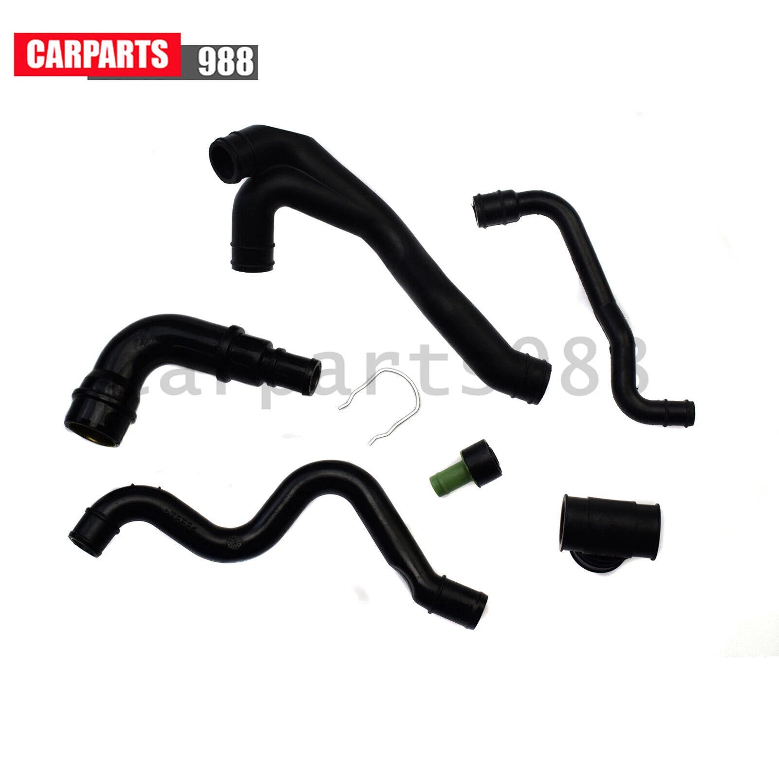 Crankcase Breather Hose Kit for VW Beetle Golf Bora Jetta Passat 06A103213F 6B93BC-57