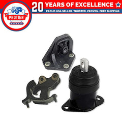 Fits 2003-2007 Honda Accord 2.4L MANUAL Front RT Motor/FRT & Upper Trans Mount 6B93BC-57